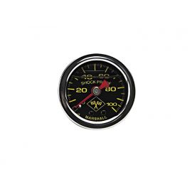 Russell Performance 100 psi fuel pressure gauge black face chrome case (Liquid-filled) buy in USA