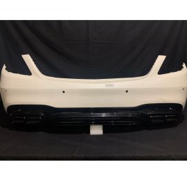 Mercedes Benz S63 AMG W222 Rear Bumper With Black Tips buy in USA