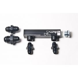 Radium Engineering Universal 4-Port Manifold - Black W/ Logo buy in USA