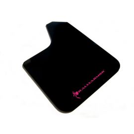 Rally Armor Universal Fit (No Hardware) Basic Black Mud Flap w/ Pink Logo buy in USA