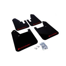 Rally Armor 98-02 Subaru Forester Black UR Mud Flap w/ Red Logo buy in USA