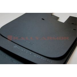 Rally Armor 93-01 Subaru Impreza RS Basic Black Mud Flap w/ Black Logo buy in USA