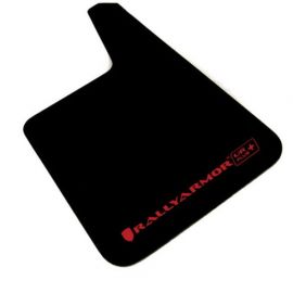 Rally Armor Universal Fit (No Hardware) UR Plus Black UR Mud Flap w/ Red Logo buy in USA