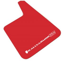 Rally Armor Universal Fit (No Hardware) UR Plus Red UR Mud Flap w/ White Logo buy in USA