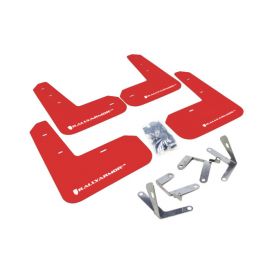 Rally Armor 13-17 Subaru BRZ / Scion FR-S Red UR Mud Flap w/ White Logo buy in USA