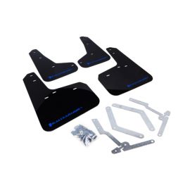 Rally Armor 12-19 Ford Focus ST / 16-19 RS Black Mud Flap w/ Blue Logo buy in USA