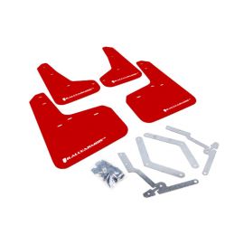 Rally Armor 12-19 Ford Focus ST / 16-19 RS Red Mud Flap w/ White Logo buy in USA