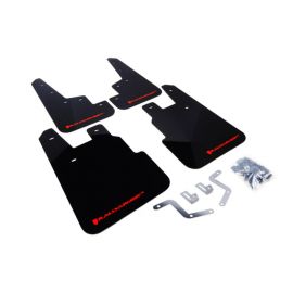 Rally Armor 14-18 Subaru Forester Black Mud Flap w/ Red Logo buy in USA