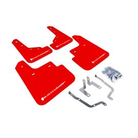 Rally Armor 14-18 Mazda 3/Speed3 Red UR Mud Flap w/ White Logo buy in USA