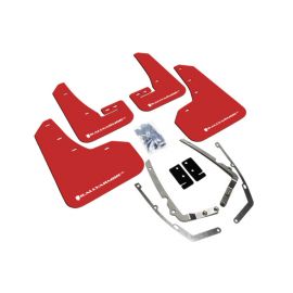 Rally Armor 15-21 VW Golf/GTI/TSI Red UR Mud Flap w/ White Logo buy in USA