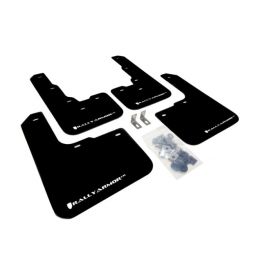 Rally Armor 13-16 Dodge Dart Black UR Mud Flap w/ White Logo buy in USA