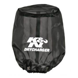 K&N Drycharger Air Filter Wrap Round Tapered Black 5.375in Base ID x 4.375in Top ID x 7 H buy in USA