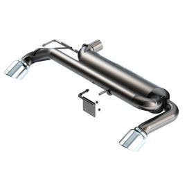 Borla 21-22 Ford Bronco 2.3L 4WD ATAK Axle Back Exhaust w/ Bright Chrome Tips buy in USA