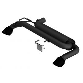 Borla 21-22 Ford Bronco 2.3L 4WD ATAK Axle Back Exhaust w/ Black Coated Tips buy in USA