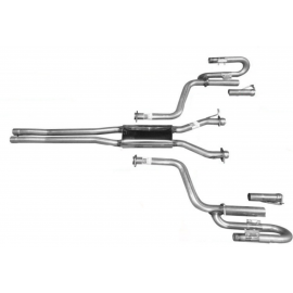 Mach XV-CH-RT Dual Cat Back Exhaust Kit 2015-Present V8 R/T Challenger 5.7 Hemi buy in USA