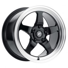 Forgestar D5 Drag 17x10 / 5x120 BP / ET45 / 7.3in BS Gloss Black Wheel buy in USA