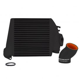 Mishimoto 08-14 Subaru WRX Top-Mount Intercooler Kit - Powder Coated Black & Black Hoses buy in USA