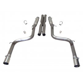 SLP 2005-2014 Dodge Challenger/Charger/Magnum/300C 6.1/6.4L LoudMouth II Cat-Back Exhaust System buy in USA