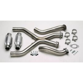 SLP 1999-2004 Ford Mustang 4.6L Full Assembly PowerFlo-X Crossover Pipe w/ Cats buy in USA