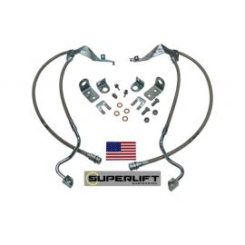 Superlift 05-07 Ford F-250/F-350 w/ 4-8in Lift Kit (Pair) Bullet Proof Brake Hoses buy in USA