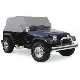 Rampage 1987-1991 Jeep Wrangler(YJ) Cab Cover With Door Flaps - Grey buy in USA