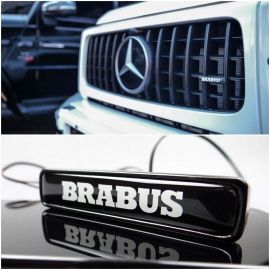 Mercedes G Class W464 463A Led Illuminated Logo Badge Brabus Style Front Grille buy in USA