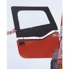 Rampage 1997-2002 Jeep Wrangler(TJ) Door Skins - Black Denim buy in USA