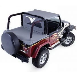 Rampage 1992-1995 Jeep Wrangler(YJ) Cab Soft Top And Tonneau Cover - Black Denim buy in USA