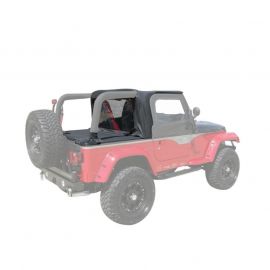 Rampage 1997-2002 Jeep Wrangler(TJ) Cab Soft Top And Tonneau Cover - Black Denim buy in USA