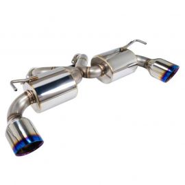 Remark Nissan 370Z (Z34) V2 Axle Back Exhaust w/ Burnt Stainless Steel Double Wall Tip buy in USA