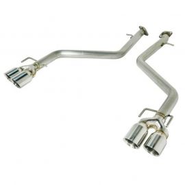 Remark 2017+ Lexus IS250/IS350 Axle Back Exhaust w/Stainless Steel Double Wall Tip buy in USA