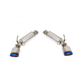 Remark 09-19 Nissan 370z Axle Back Exhaust w/Burnt Stainless Double Wall Tip buy in USA