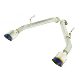 Remark 2014+ Infiniti Q50 Axle Back Exhaust w/Burnt Stainless Single Wall Tip buy in USA