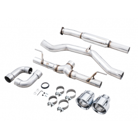 AWE Subaru BRZ/ Toyota GR86/ Toyota 86 Track Edition Cat-Back Exhaust- Chrome Silver Tips buy in USA