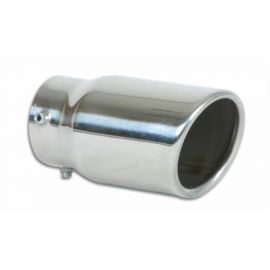 Vibrant 3in Round SS Bolt-On Exhaust Tip (Single Wall Angle Cut Rolled Edge) buy in USA