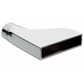 Vibrant 7.75in x 1.875in Rectangular SS Exhaust Tip (Camaro Style) - with 2.5in Inlet buy in USA