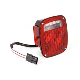 Omix Tail Light Black Housing LH 87-90 Jeep Wrangler buy in USA