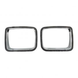 Omix Headlight Bezel Chrome 87-95 Jeep Wrangler YJ buy in USA