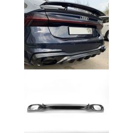 Audi A7 2018+ S7 S line carbon rear bumper diffuser buy in USA