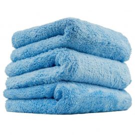 Chemical Guys Ultra Edgeless Microfiber Towel - 16in x 16in - Blue - 3 Pack buy in USA