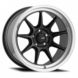 Konig Countergram 15x8 4x100 ET25 Matte Black / Matte Machined Lip buy in USA