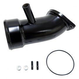 Wehrli 17-19 Chevrolet 6.6L L5P Duramax 3.5in Intake Horn w/PCV Port - Gloss Black buy in USA