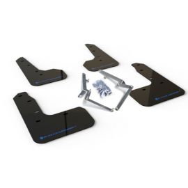 Rally Armor 17-21 Honda Civic Sport & Touring (Hatch) Black UR Mud Flap w/ Blue Logo buy in USA