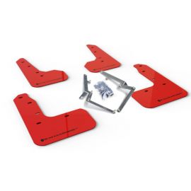 Rally Armor 17-21 Honda Civic Sport & Touring (Hatch) Red UR Mud Flap w/ Black Logo buy in USA