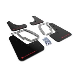 Rally Armor 17-22 Tesla Model 3 Black UR Mud Flap w/ Red Logo buy in USA