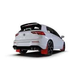 Rally Armor 2022 MK8 Volkswagen Golf GTI/R Black UR Mud Flap w/ Red Logo buy in USA