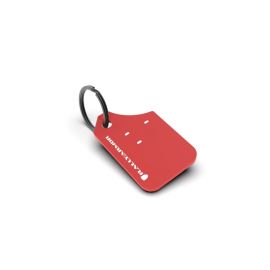 Rally Armor Mini UR Mud Flap Keychain - Red w/ White Logo buy in USA