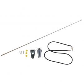 Omix Chrome Antenna Kit 76-95 Jeep CJ & Wrangler buy in USA