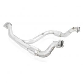 Stainless Works 15-18 F-150 3.5L Downpipe 3in High-Flow Cats Y-Pipe Factory Connection buy in USA