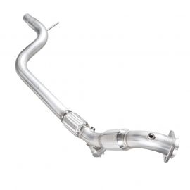 Stainless Works 2015-16 Mustang Downpipe 3in High-Flow Cats Factory Connection buy in USA